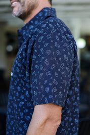 CA Mens Button-Up | Cocktail Night