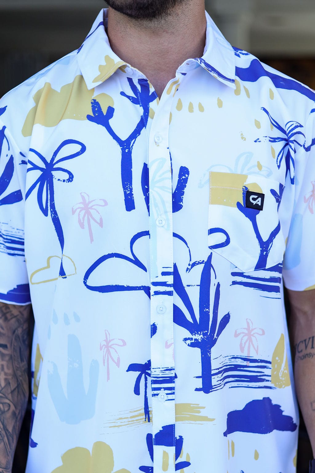 CA Mens Button-Up | Desert Classic