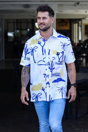 CA Mens Button-Up | Desert Classic