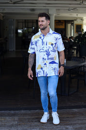 CA Mens Button-Up | Desert Classic