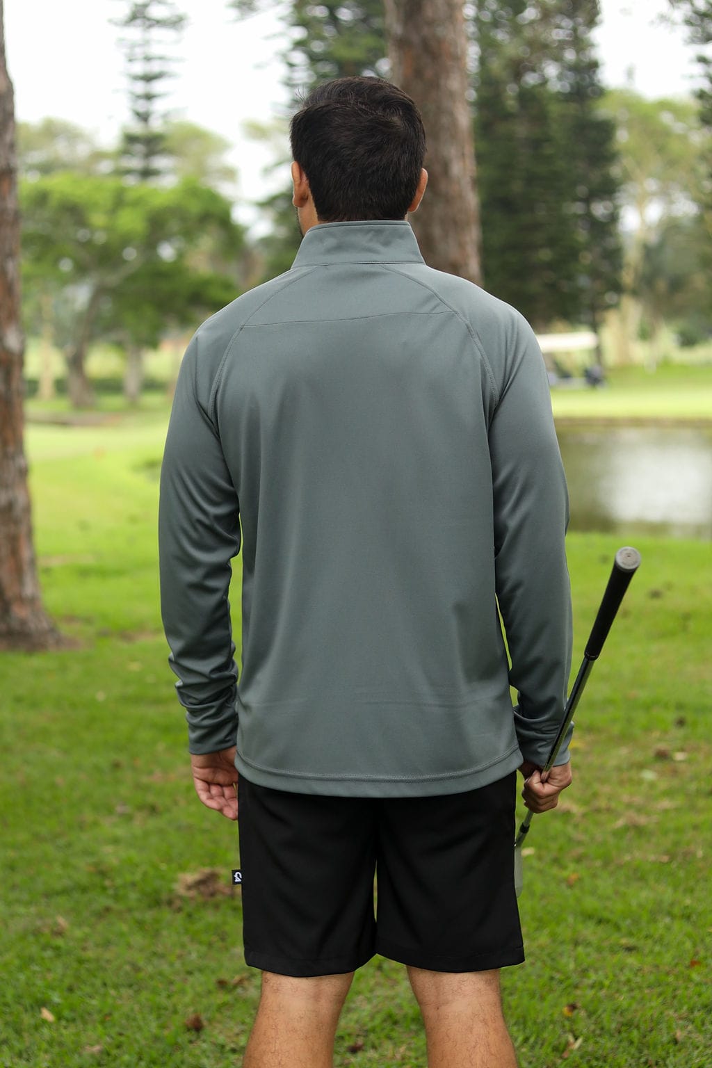 CA 365 1/4 Zip Jersey | Dark Grey