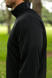 CA 365 1/4 Zip Jersey | Black