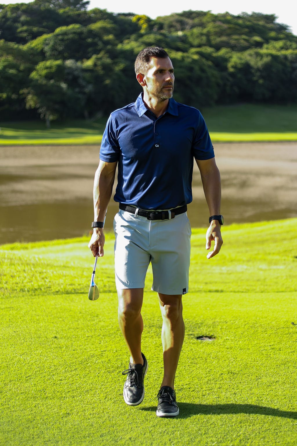 CA Pure Motion Golf Shorts | Platinum Grey