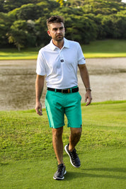 CA Pure Motion Golf Shorts | Green Teal