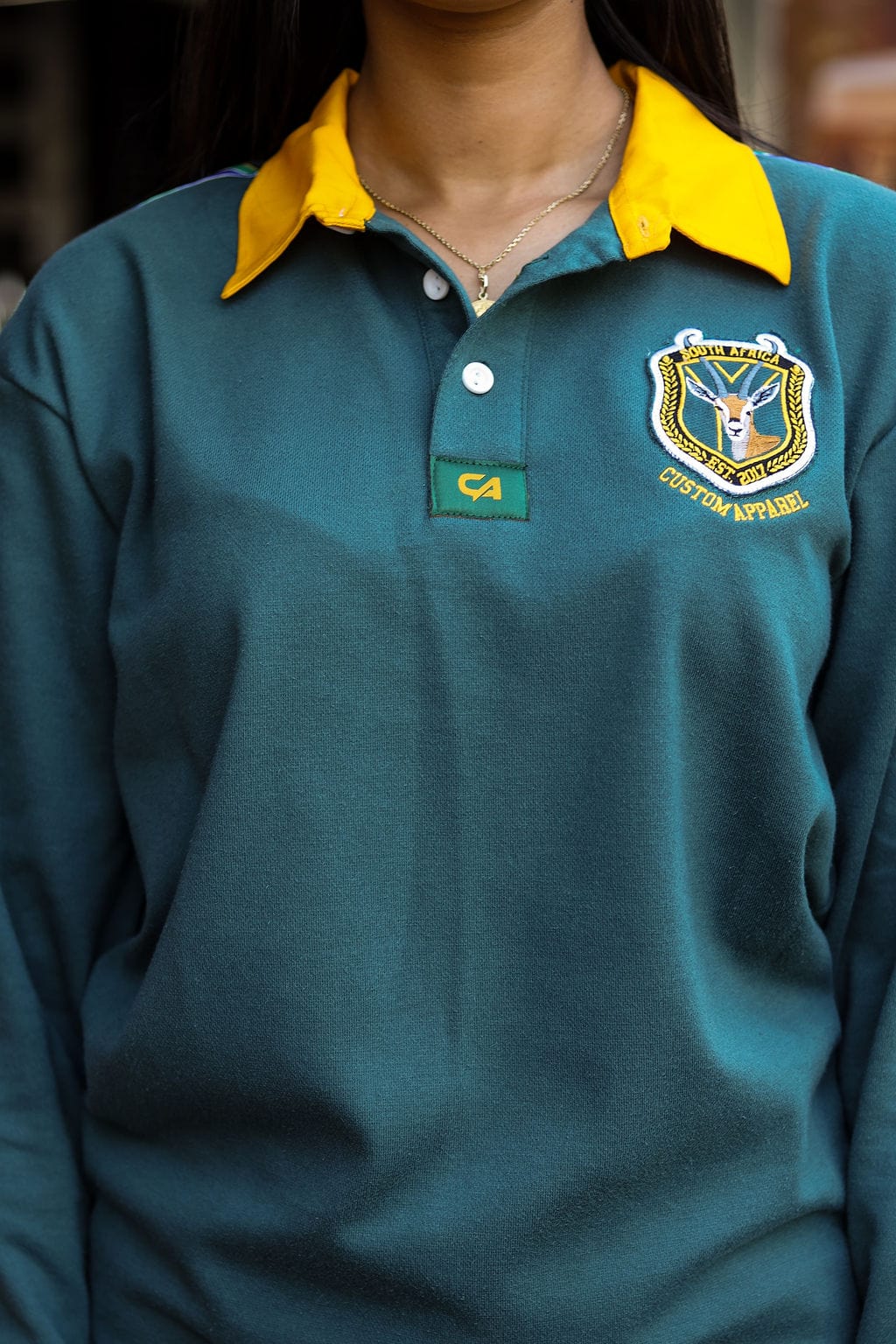 CA Ladies Supporters Jersey L/S | RSA Flag Sleeve