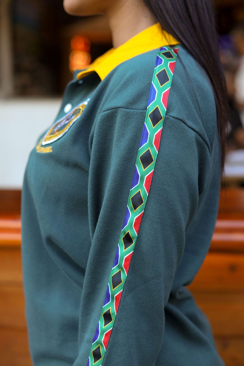 CA Ladies Supporters Jersey L/S | RSA Flag Sleeve