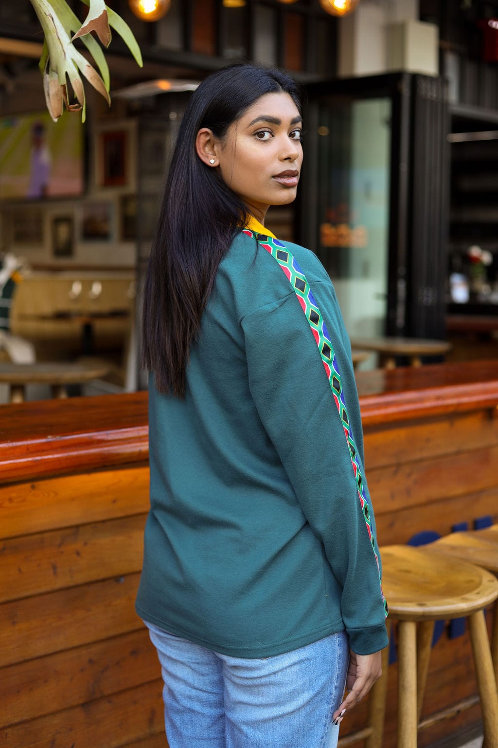 CA Ladies Supporters Jersey L/S | RSA Flag Sleeve