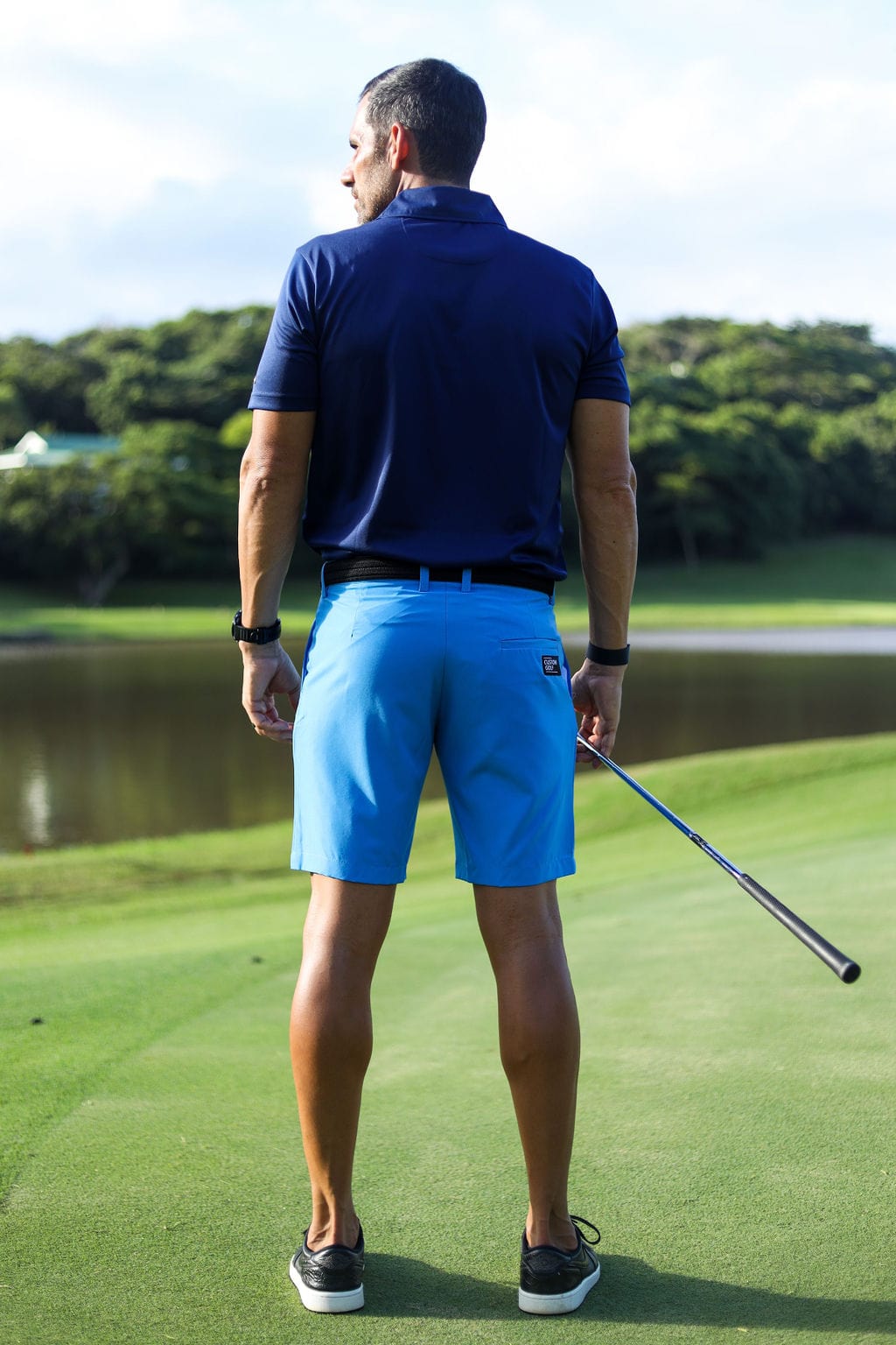 CA Pure Motion Golf Shorts | Azure Blue