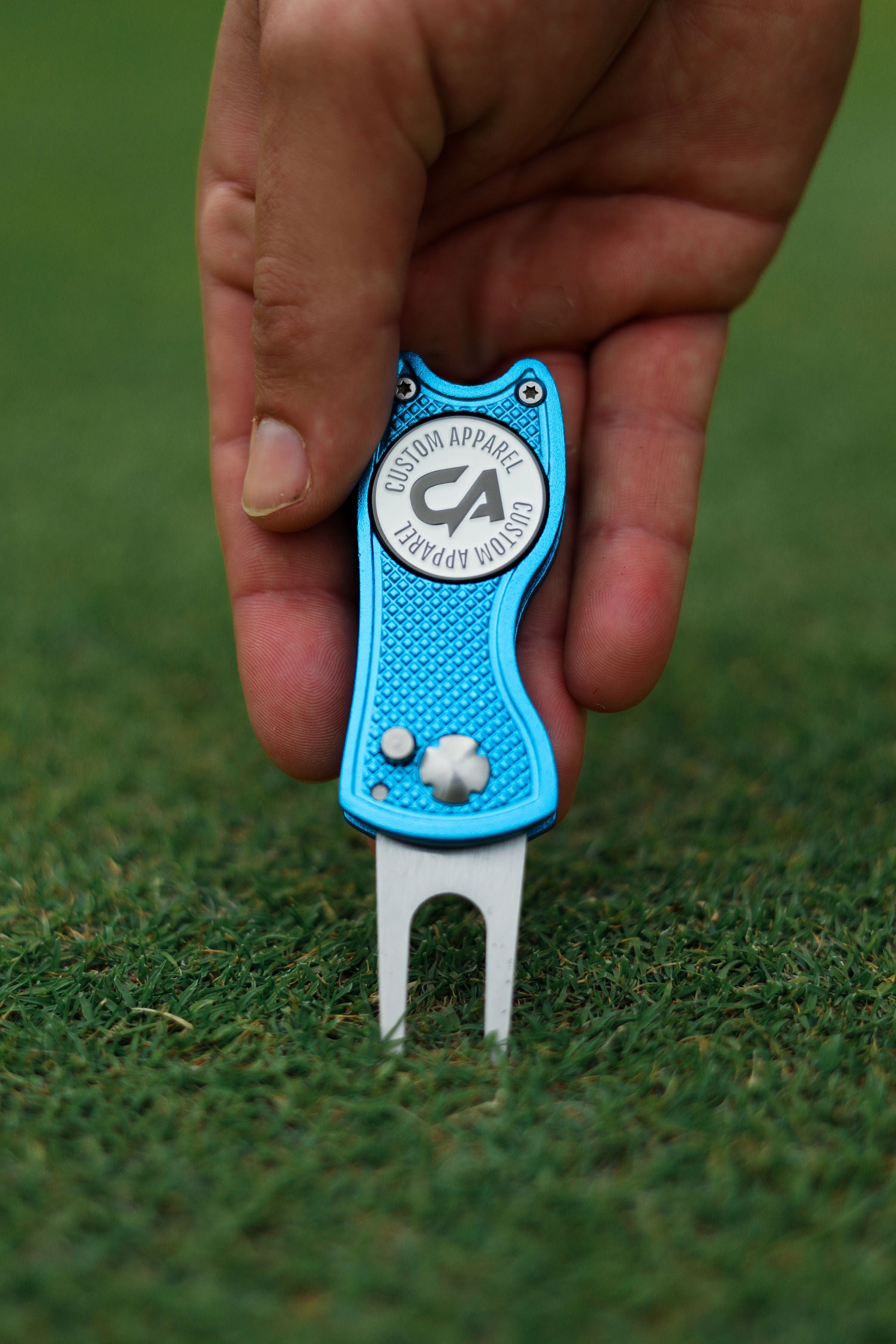 CA Pitch Repairer Ball Marker | Blue