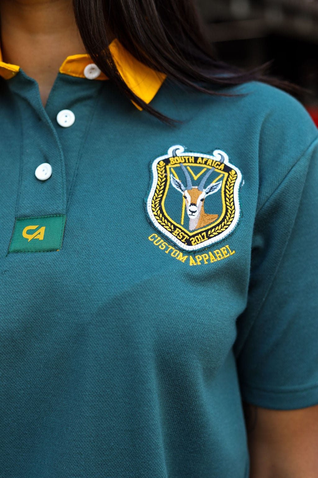CA Ladies Supporters Jersey S/S | RSA Flag Sleeve