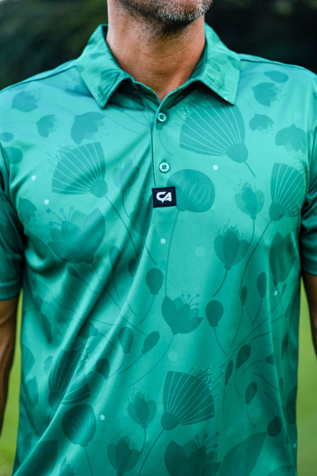 CA Funky Golf Shirt | Floating Greens
