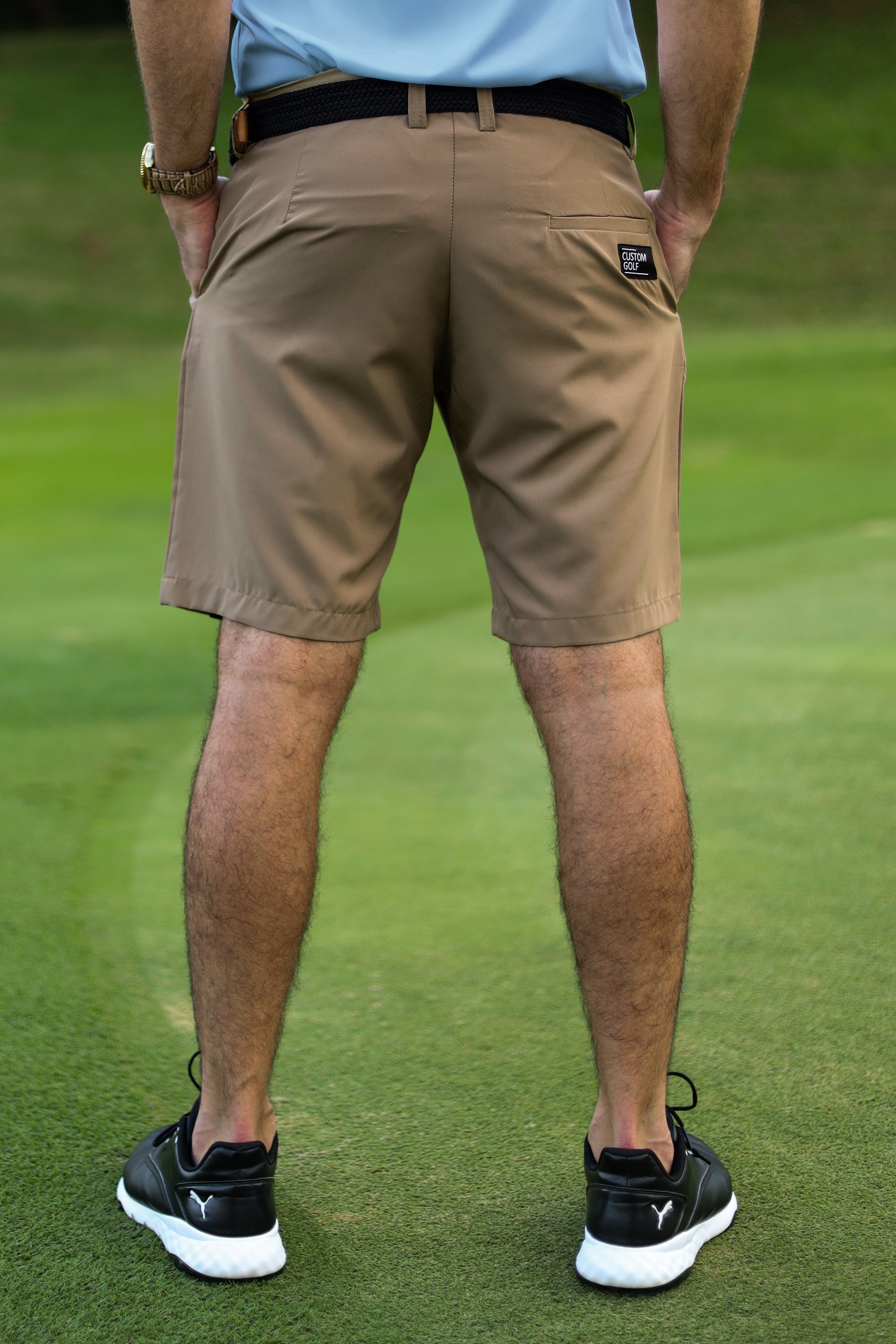 CA Pure Motion Golf Shorts | Desert Khaki