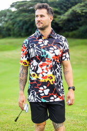 CA Funky Golf Shirt | Wild Paws