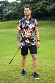CA Funky Golf Shirt | Wild Paws