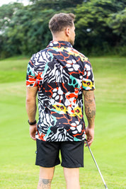 CA Funky Golf Shirt | Wild Paws