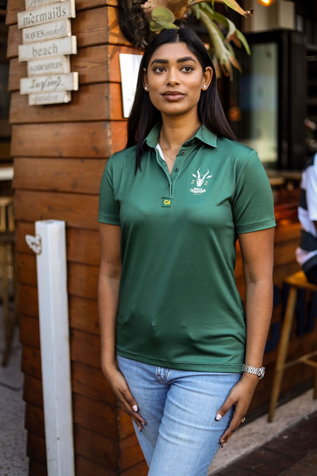 CA Ladies Heritage Supporters Golfer | Green/Gold