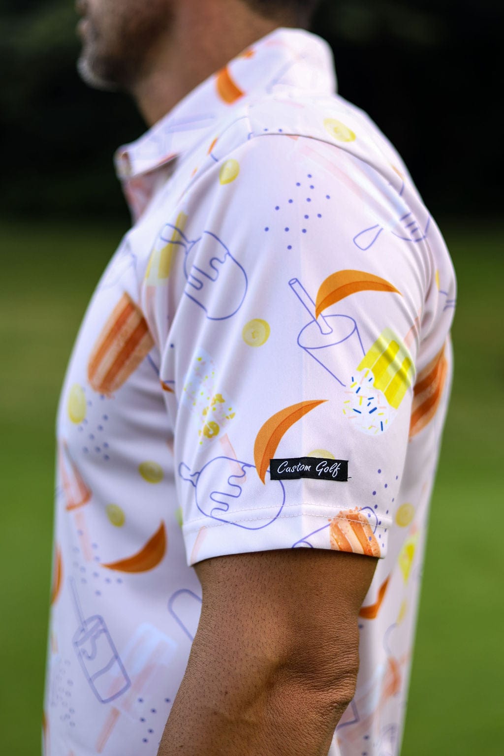 CA Funky Golf Shirt | Lolly Jolly