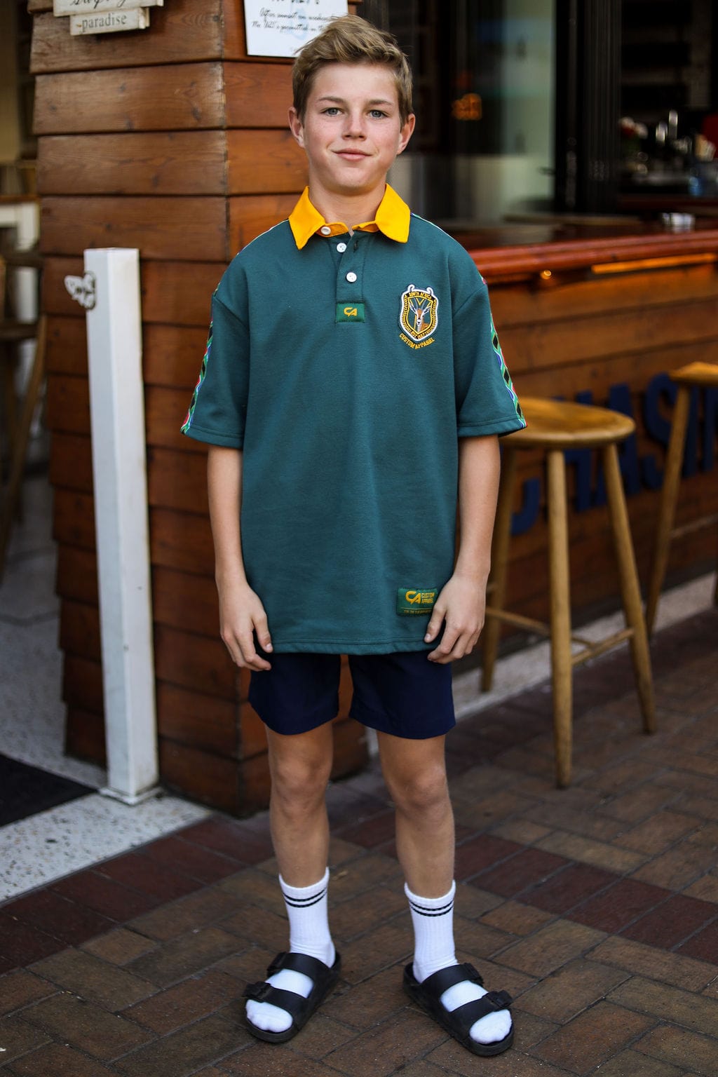CA JNR Supporters Jersey S/S | RSA Flag Sleeve