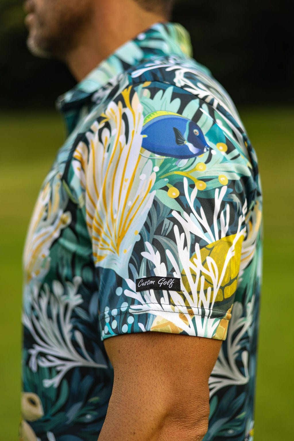 CA Funky Golf Shirt | The Reef