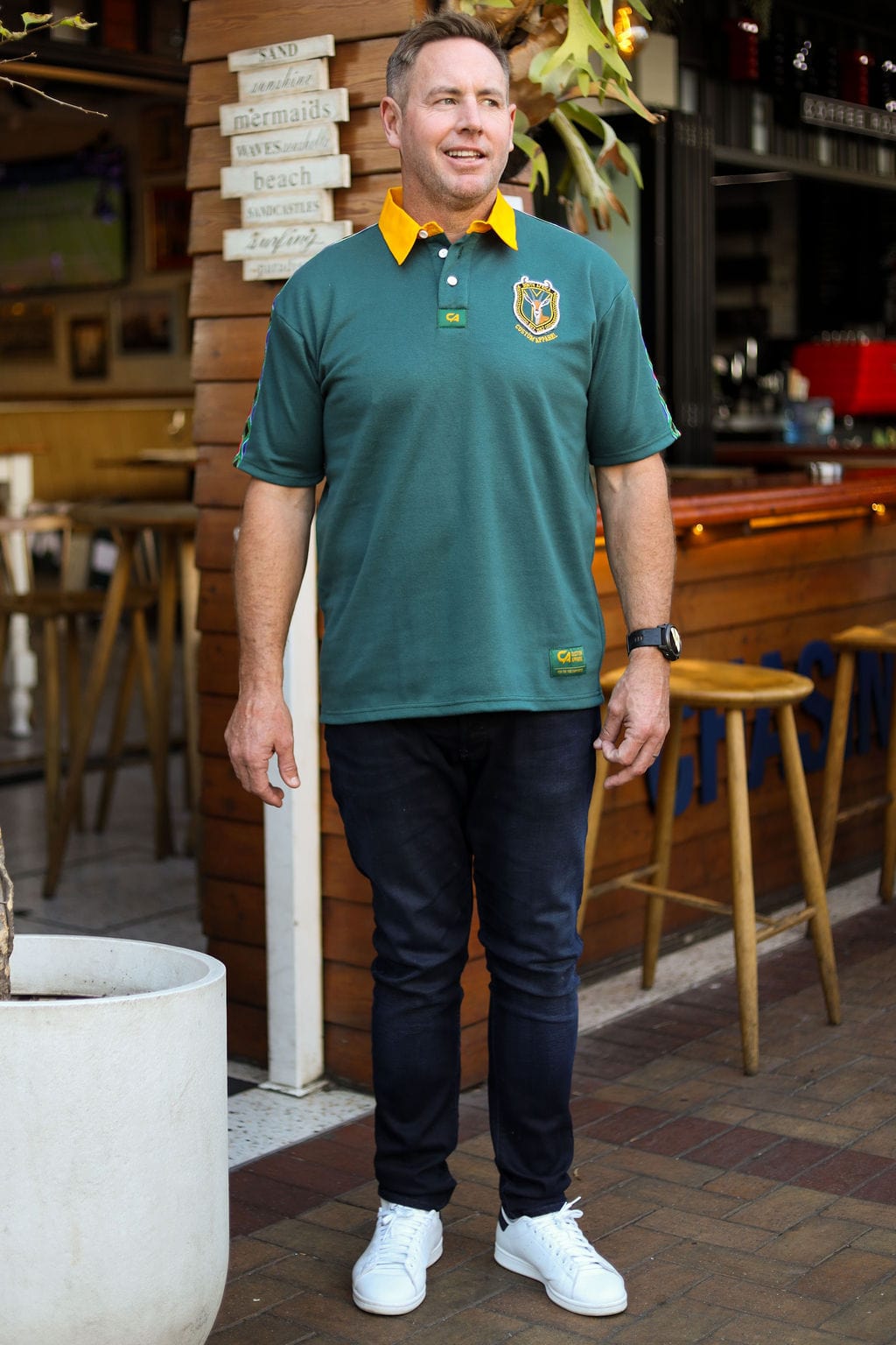 CA Supporters Jersey S/S | RSA Flag Sleeve