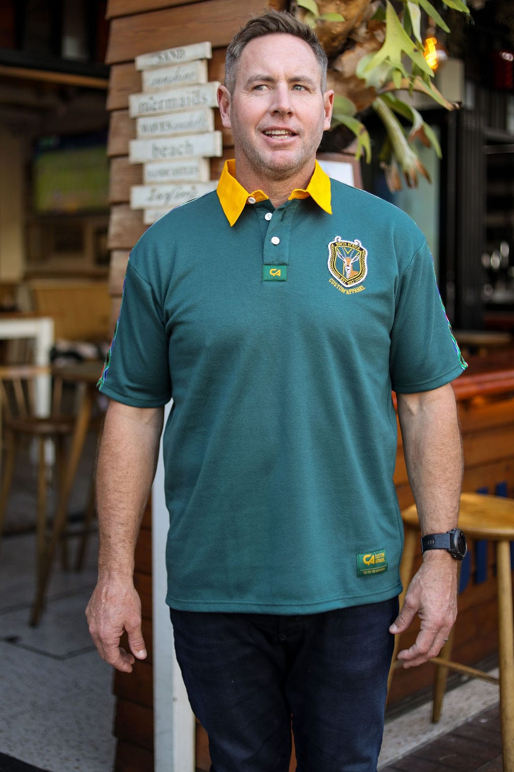 CA Supporters Jersey S/S | RSA Flag Sleeve
