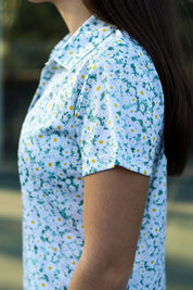 CA Ladies V-Neck Padel Shirt | Daily Greens