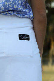 CA Ladies Padel Skort | White