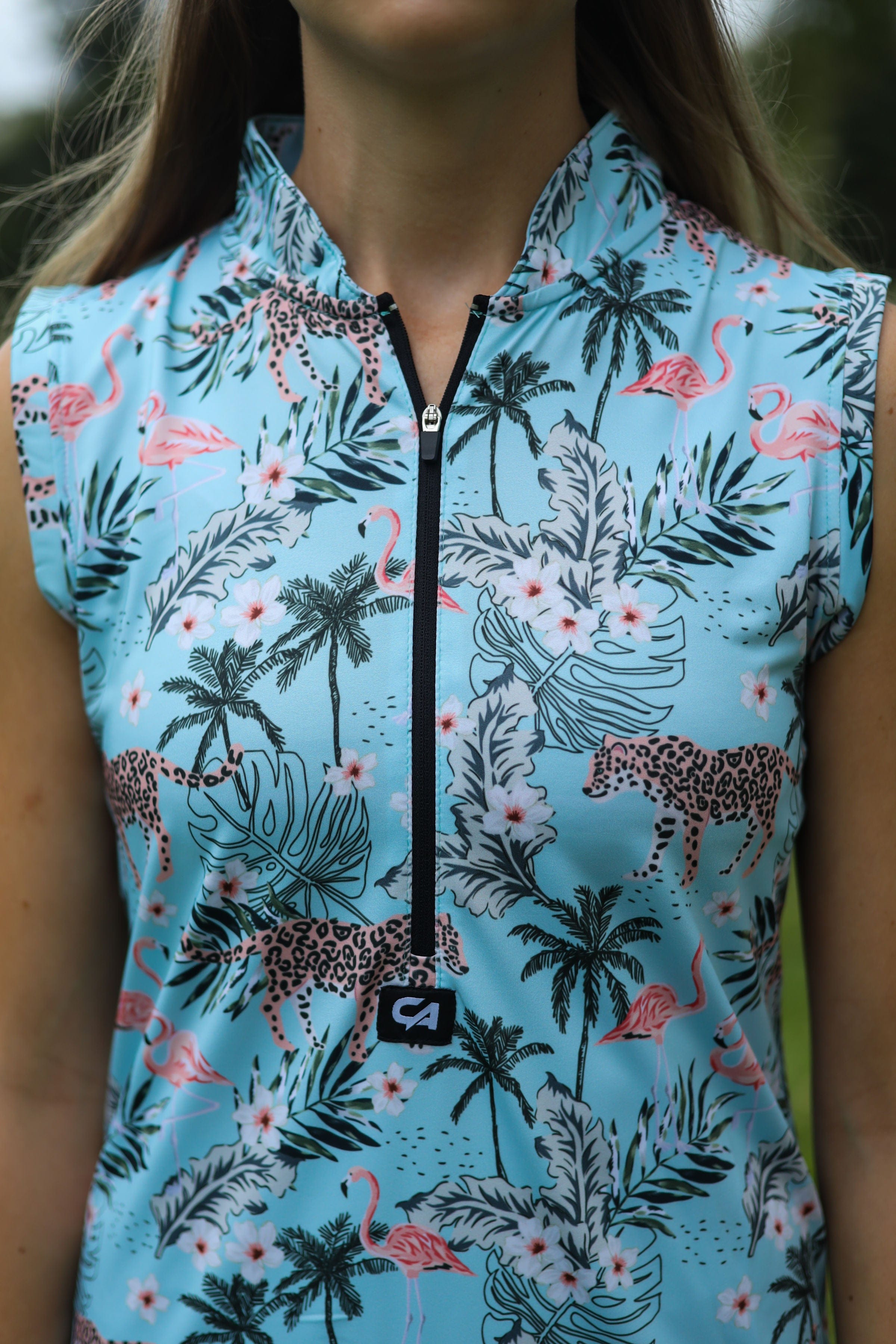 CA Funky Golf Dress | Tropical Turquoise