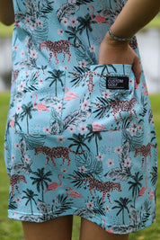 CA Funky Golf Dress | Tropical Turquoise