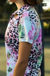 CA Ladies V-Neck Padel Shirt | Safari Blush