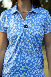CA Ladies V-Neck Padel Shirt | Daisy Drive