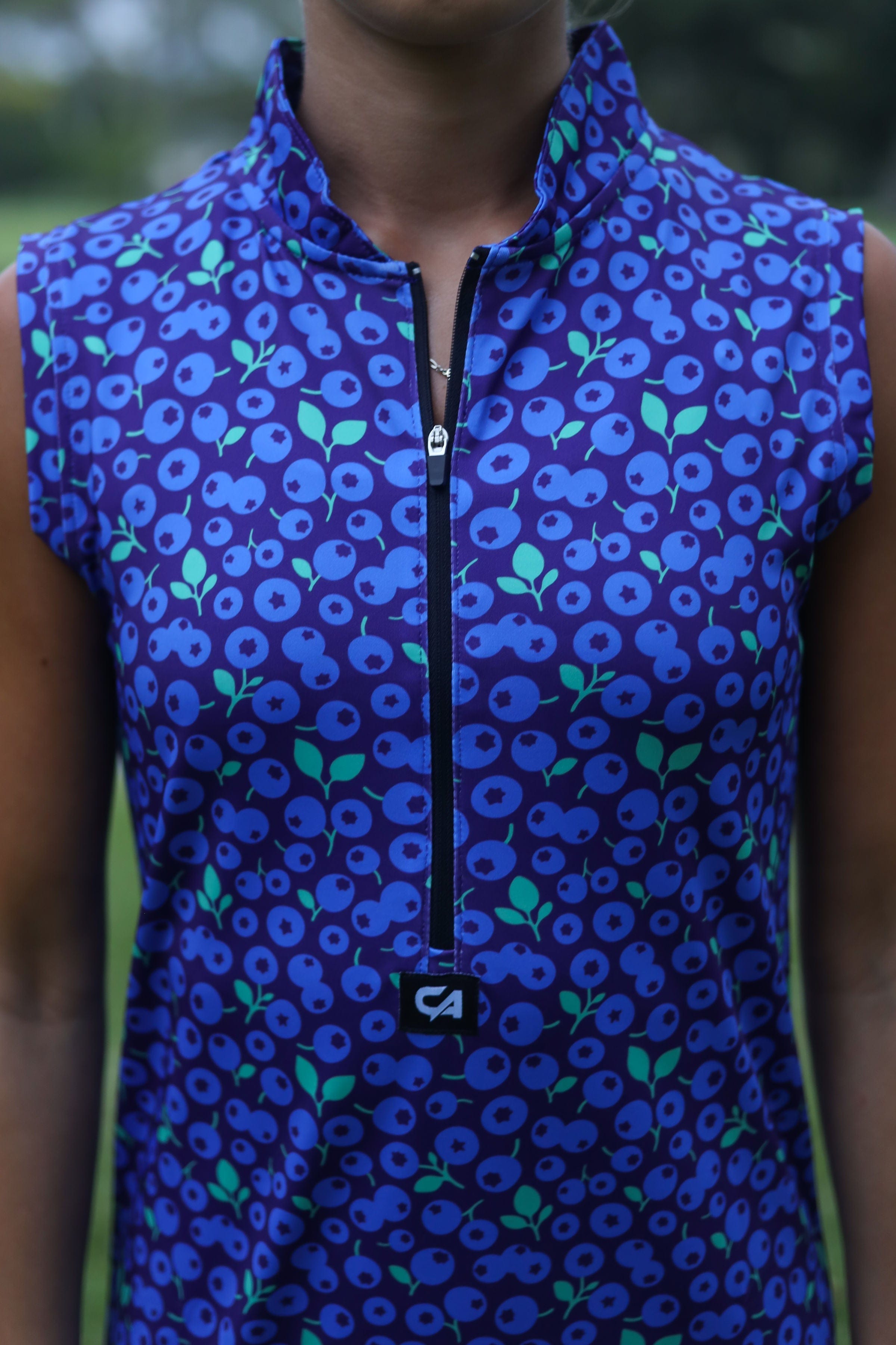CA Funky Golf Dress | Blue Berries