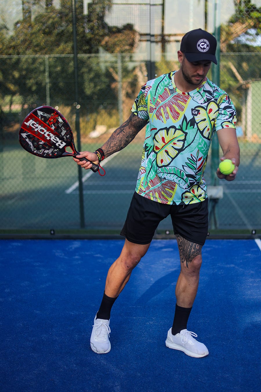 CA Padel Shirt | Leafy Greens