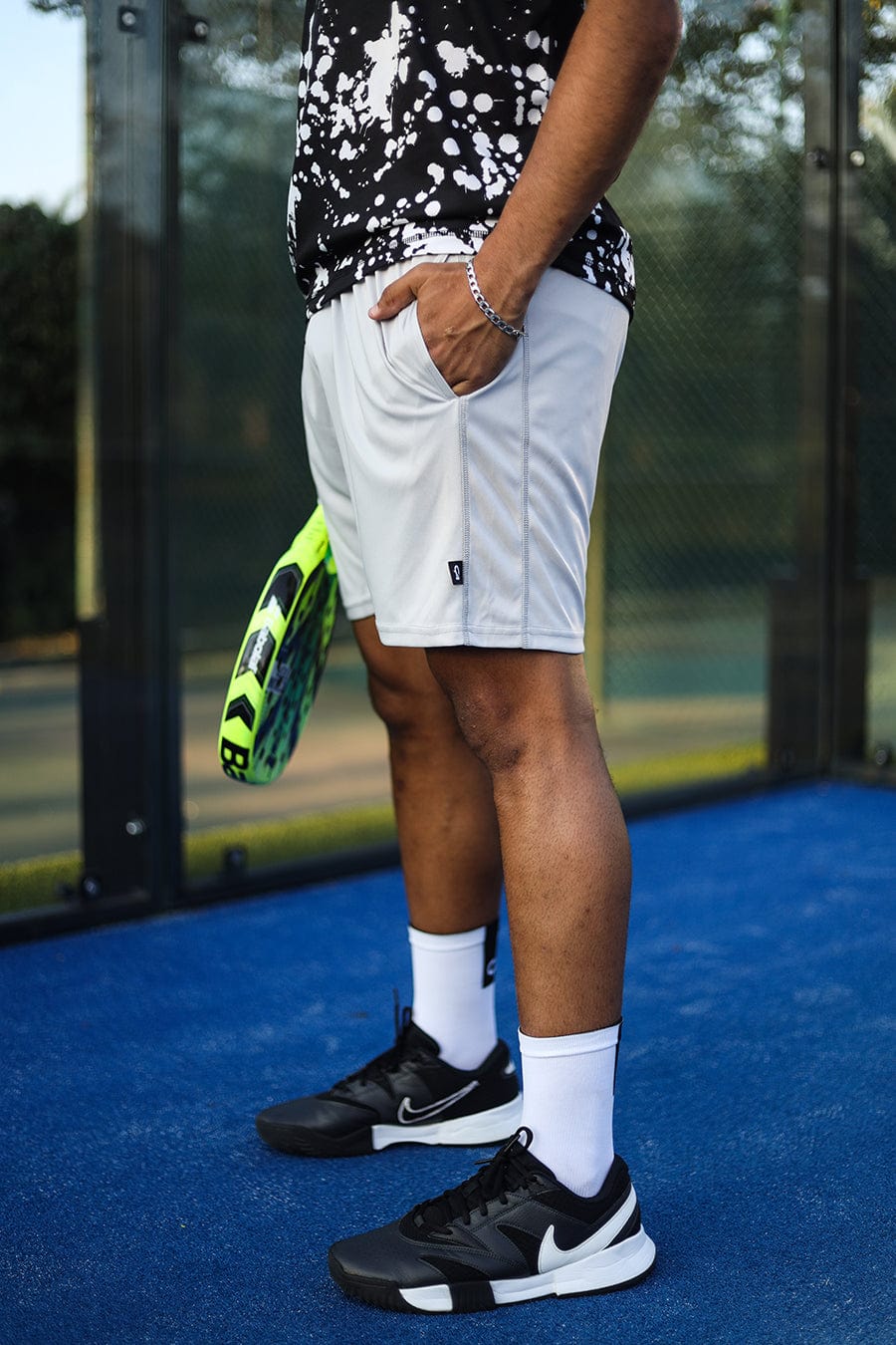 CA Padel Shorts | Light Grey