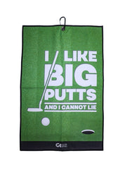 CA Waffle Golf Towels | I Like Big Putts