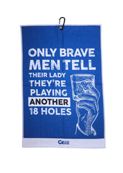 CA Waffle Golf Towels | Brave Men
