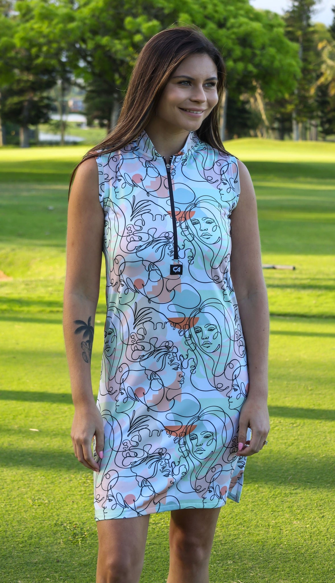 CA Funky Golf Dress | Artistic Faces