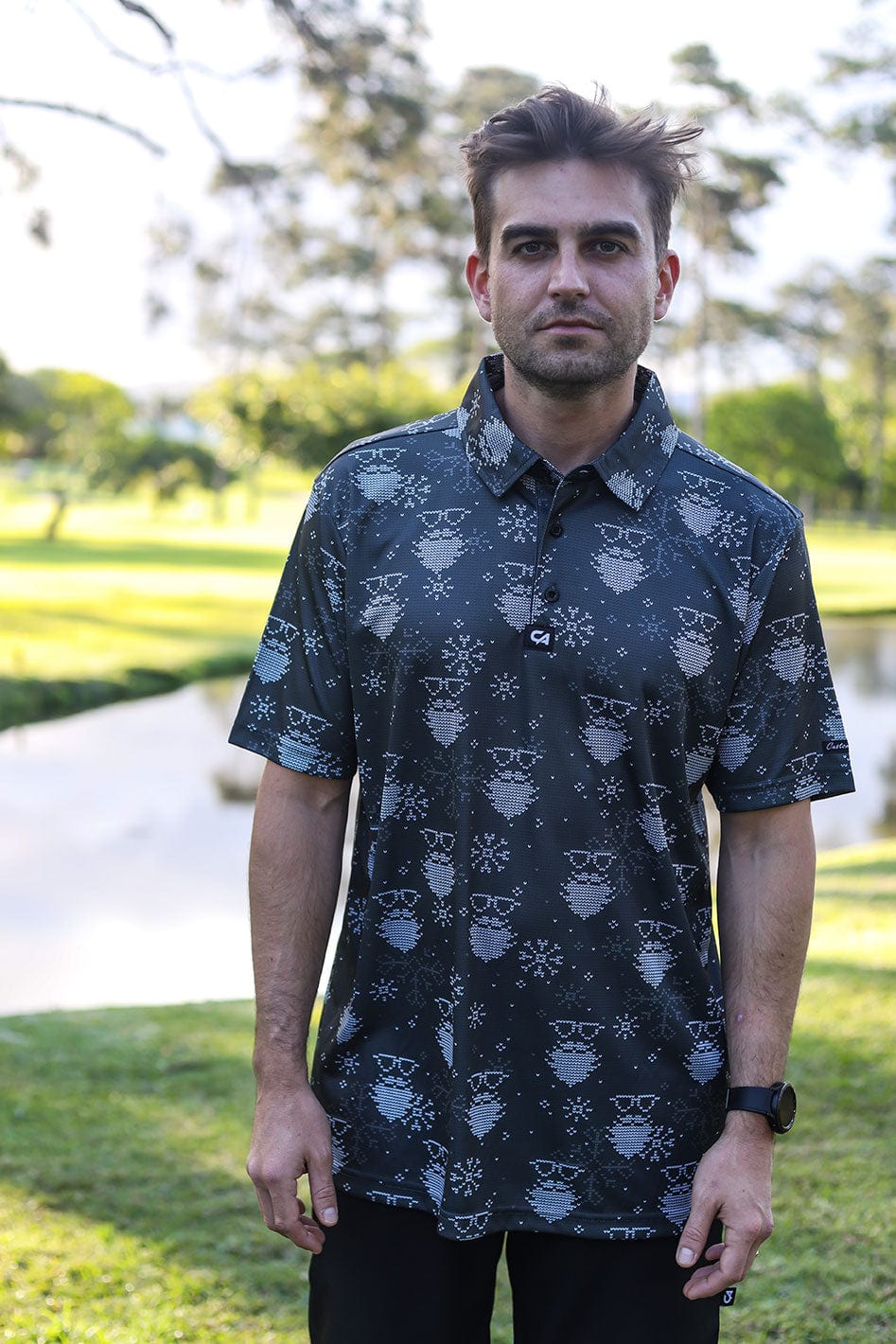 Funky Golf Shirt | Don't Be A Snowflake