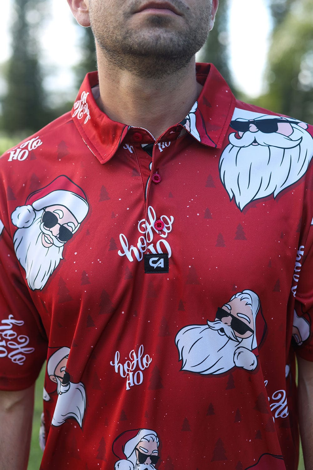 Funky Golf Shirt | Came To Sleigh