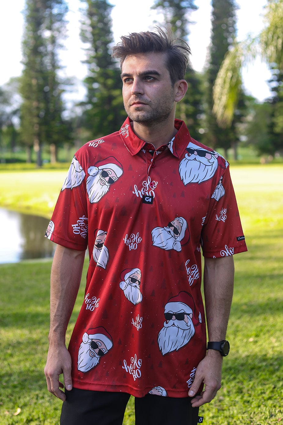 Funky Golf Shirt | Came To Sleigh