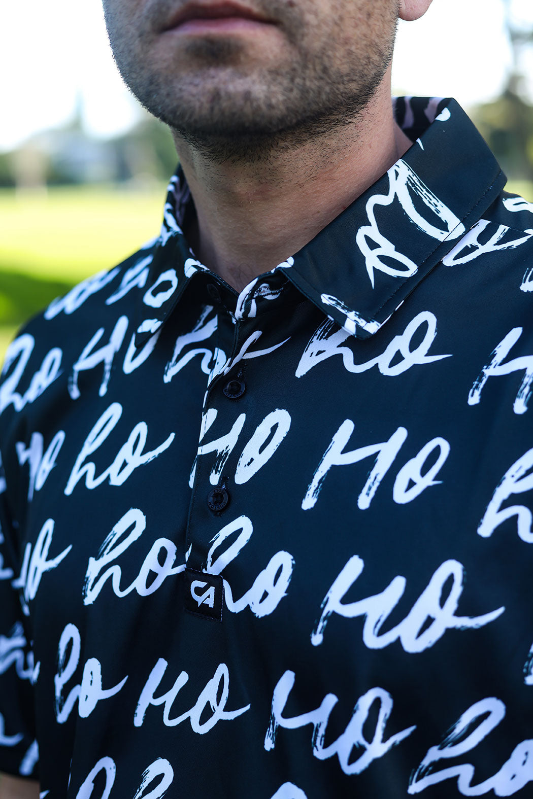 CA Funky Golf Shirt | Merry Christmas