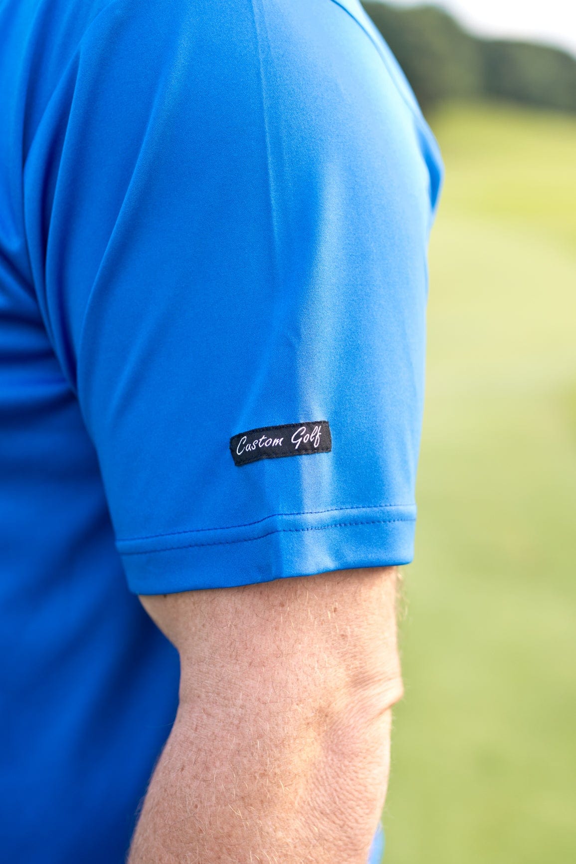 CA Iconic Golf Shirt | Royal blue