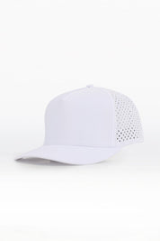 Custom Performance Peak Cap - Plain (White)