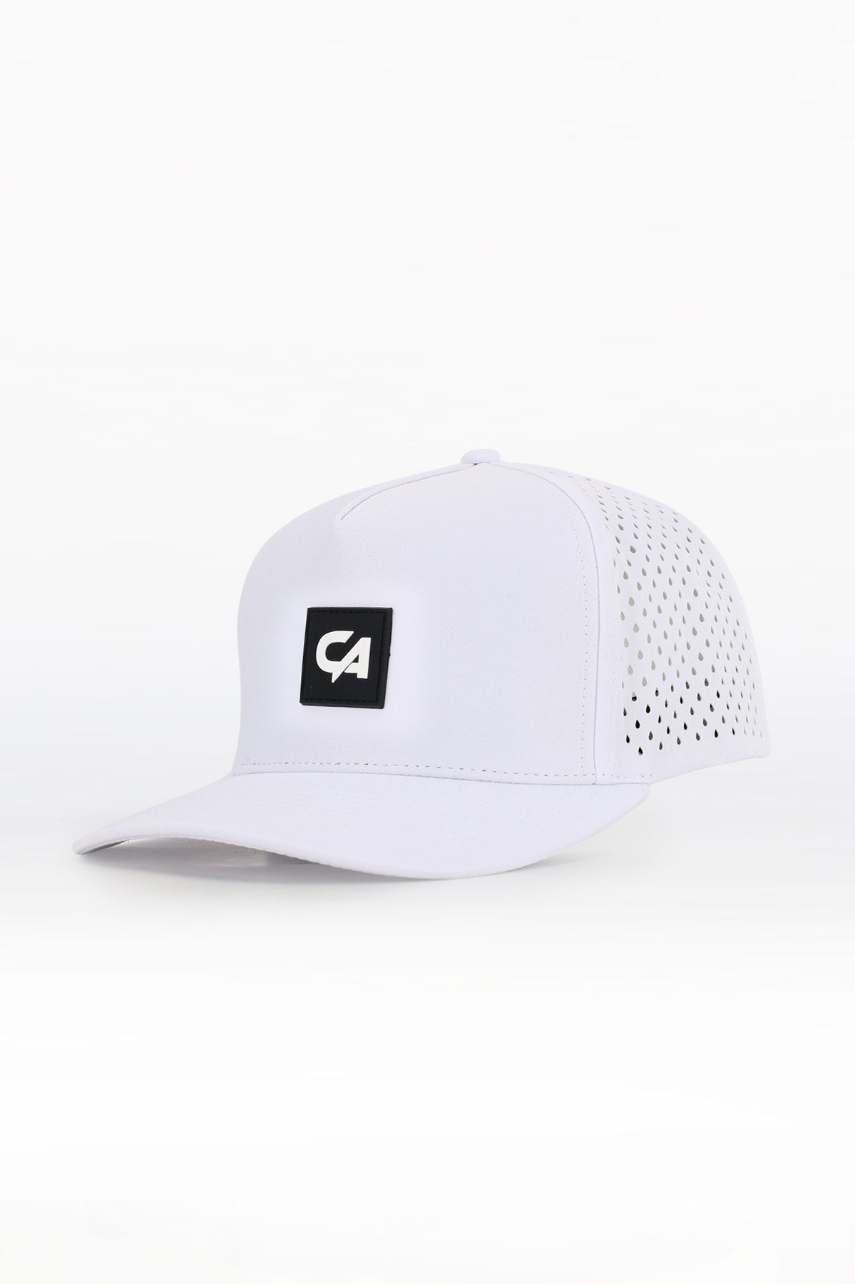 Custom Performance Peak Cap - CA (White)