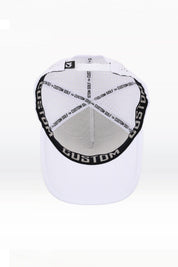 Custom Performance Peak Cap - CA Round Badge White