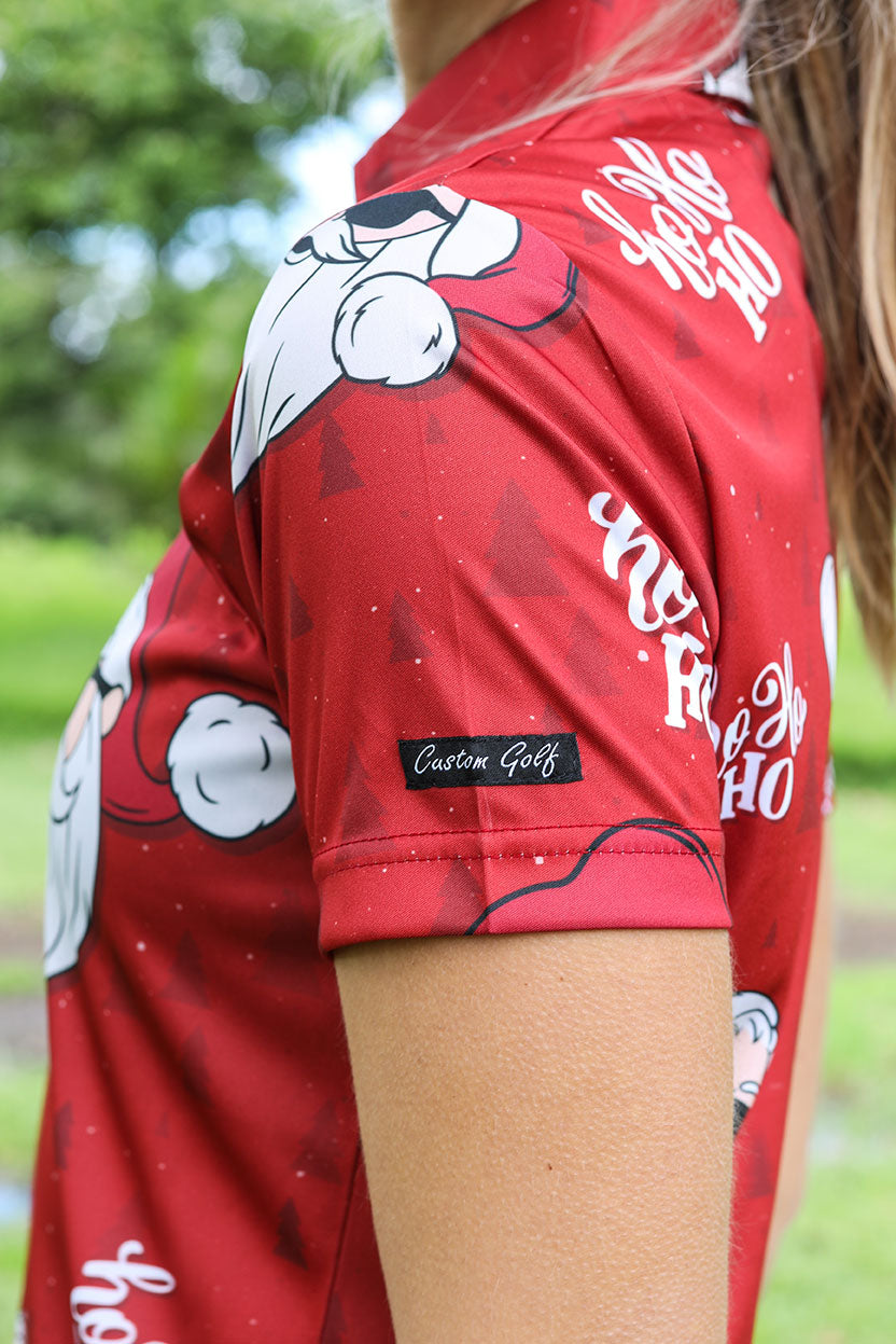 CA Ladies Funky Golf Shirt | Came To Sleigh