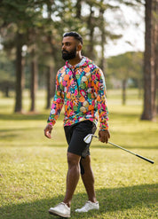 CA Light-Weight Golf Pullover Hoodie  | Summer Fruits