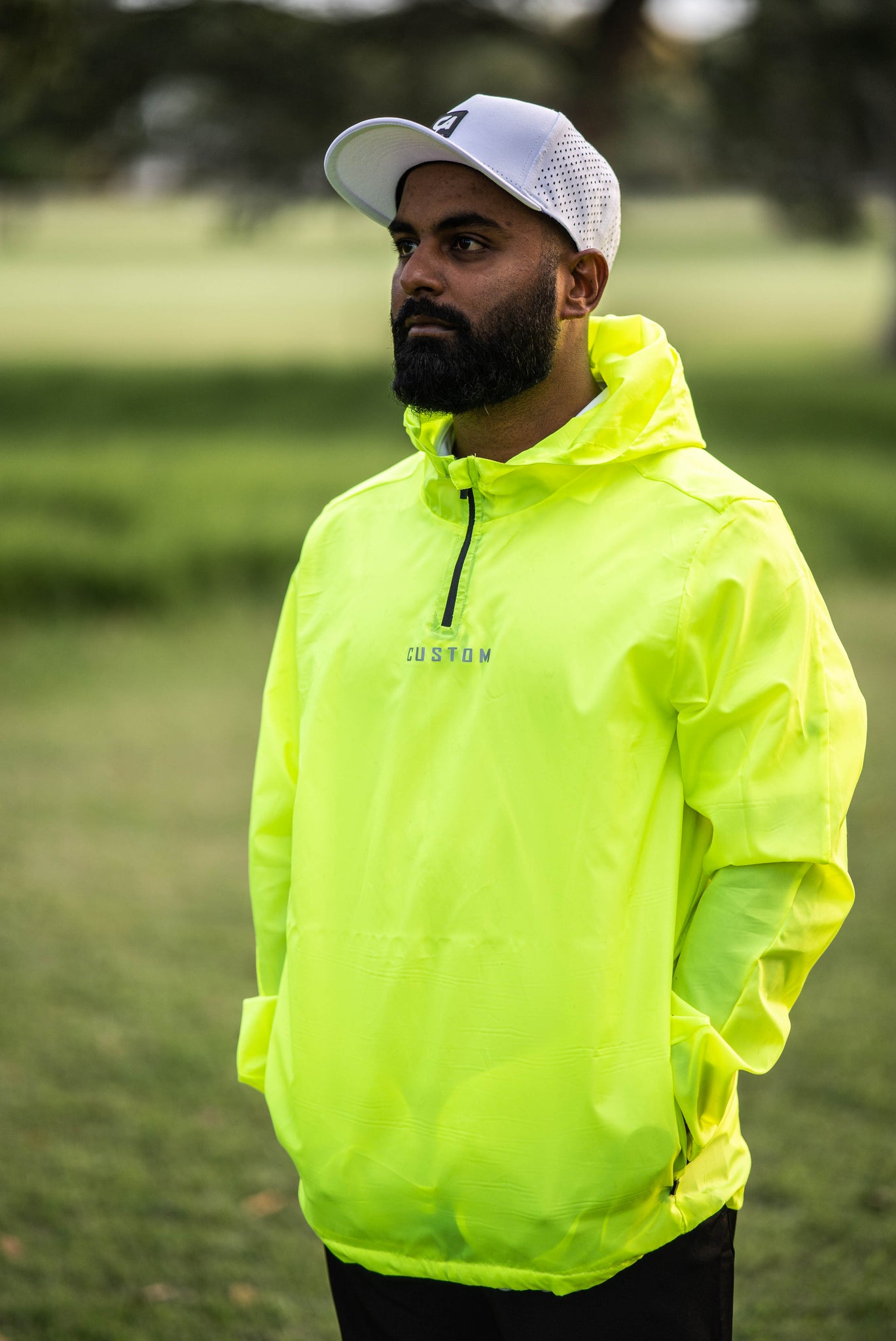CA Waterproof Jacket | Hi Vis Yellow