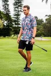 CA Funky Golf Shirt | Mingos & Zebbies