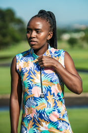 CA Funky Golf Dress | Zebra In The Wild